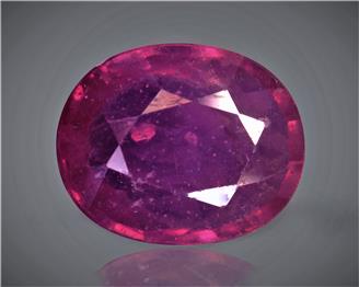 Natural Ruby (Manik) Heated Treated Certified 5.68 CTS... ( 83282 )